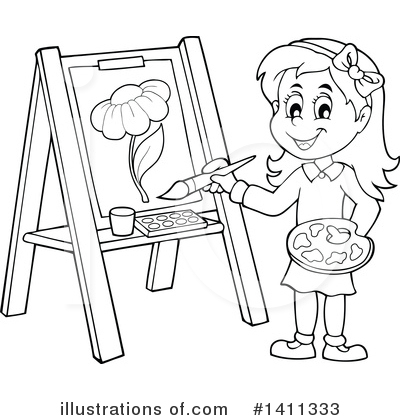 Royalty-Free (RF) Canvas Clipart Illustration by visekart - Stock Sample #1411333