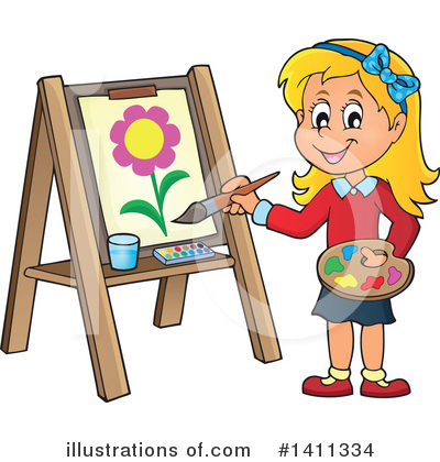 Painting Clipart #1411334 by visekart