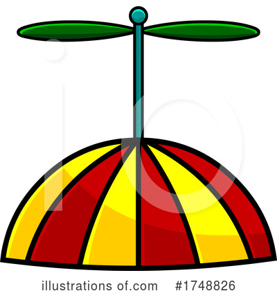 Royalty-Free (RF) Cap Clipart Illustration by Hit Toon - Stock Sample #1748826