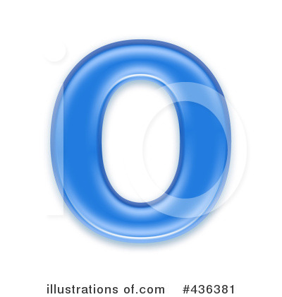 Royalty-Free (RF) Capital Blue Letter Clipart Illustration by chrisroll - Stock Sample #436381