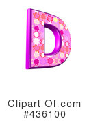 Capital Pink Burst Letter Clipart #436100 by chrisroll