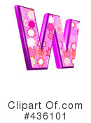 Capital Pink Burst Letter Clipart #436101 by chrisroll