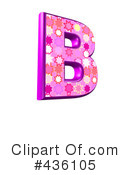 Capital Pink Burst Letter Clipart #436105 by chrisroll