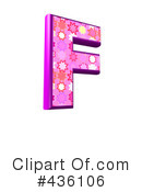 Capital Pink Burst Letter Clipart #436106 by chrisroll
