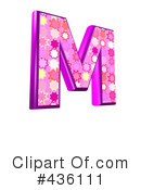 Capital Pink Burst Letter Clipart #436111 by chrisroll