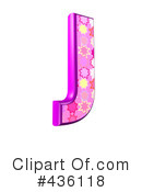 Capital Pink Burst Letter Clipart #436118 by chrisroll