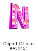 Capital Pink Burst Letter Clipart #436121 by chrisroll