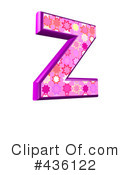 Capital Pink Burst Letter Clipart #436122 by chrisroll