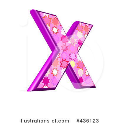 Royalty-Free (RF) Capital Pink Burst Letter Clipart Illustration by chrisroll - Stock Sample #436123