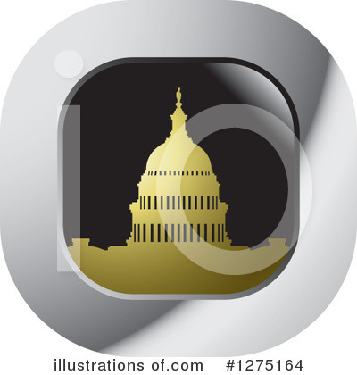 Royalty-Free (RF) Capitol Clipart Illustration by Lal Perera - Stock Sample #1275164