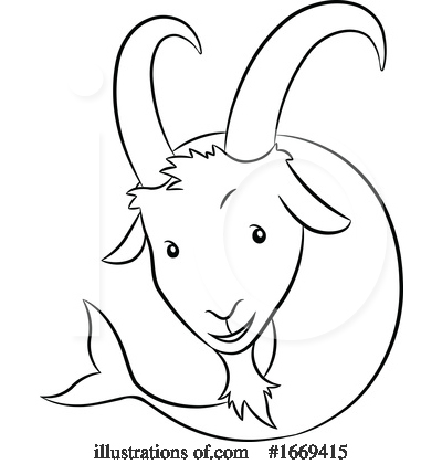 Capricorn Clipart #1669415 by cidepix