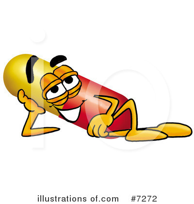 Royalty-Free (RF) Capsule Clipart Illustration by Mascot Junction - Stock Sample #7272