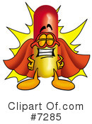 Capsule Clipart #7285 by Mascot Junction