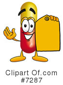 Capsule Clipart #7287 by Mascot Junction