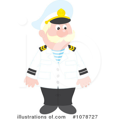 Royalty-Free (RF) Captain Clipart Illustration by Alex Bannykh - Stock Sample #1078727
