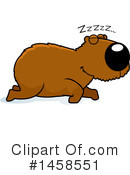 Capybara Clipart #1458551 by Cory Thoman