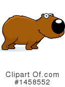 Capybara Clipart #1458552 by Cory Thoman