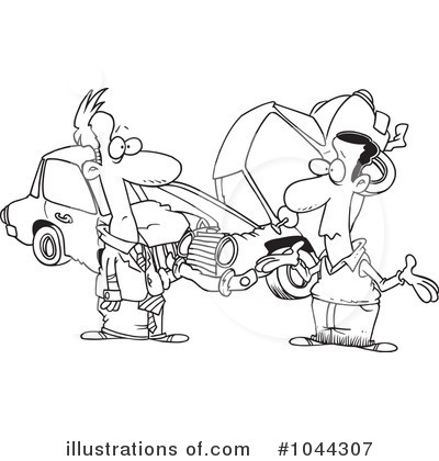 Pictures Cars on Royalty Free  Rf  Car Accident Clipart Illustration By Ron Leishman