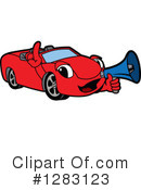 Car Character Clipart #1283123 by Mascot Junction