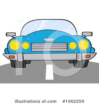 Royalty-Free (RF) Car Clipart Illustration by Hit Toon - Stock Sample #1062250