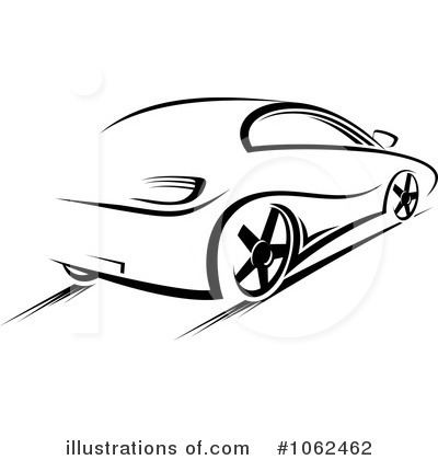 Royalty-Free (RF) Car Clipart Illustration by Vector Tradition SM - Stock Sample #1062462