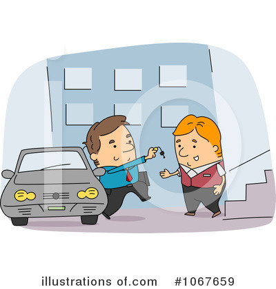 Royalty-Free (RF) Car Clipart Illustration by BNP Design Studio - Stock Sample #1067659