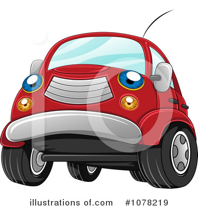 Royalty-Free (RF) Car Clipart Illustration by BNP Design Studio - Stock Sample #1078219