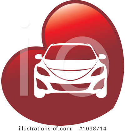 Royalty-Free (RF) Car Clipart Illustration by Lal Perera - Stock Sample #1098714