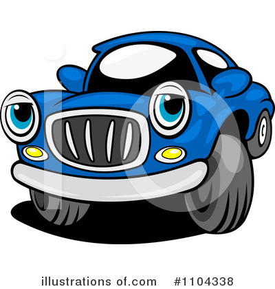 Royalty-Free (RF) Car Clipart Illustration by Vector Tradition SM - Stock Sample #1104338