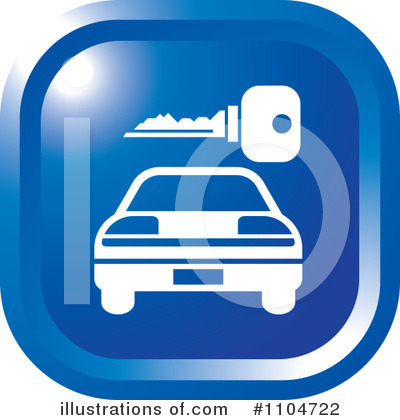 Royalty-Free (RF) Car Clipart Illustration by Lal Perera - Stock Sample #1104722
