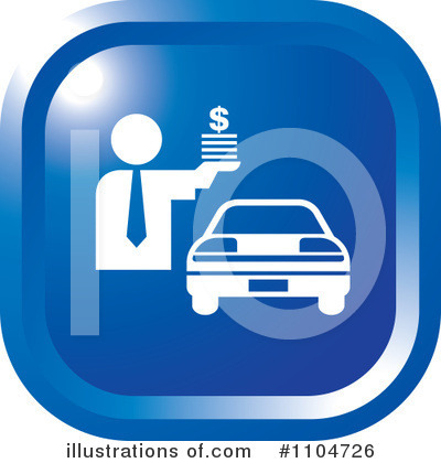 Royalty-Free (RF) Car Clipart Illustration by Lal Perera - Stock Sample #1104726