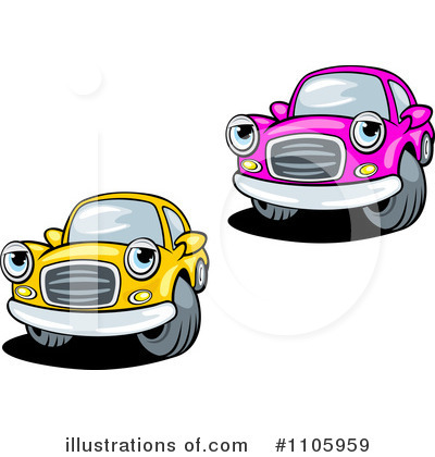 Royalty-Free (RF) Car Clipart Illustration by Vector Tradition SM - Stock Sample #1105959