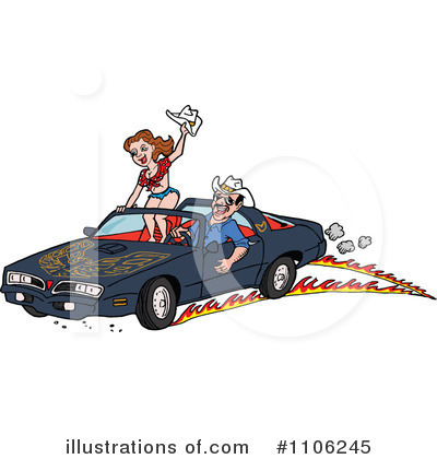 Cars Clipart #1106245 by LaffToon