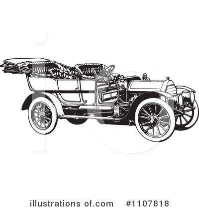 Royalty-Free (RF) Car Clipart Illustration by BestVector - Stock Sample #1107818