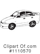 Car Clipart #1110570 by Dennis Holmes Designs