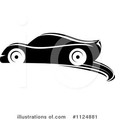 Royalty-Free (RF) Car Clipart Illustration by Vector Tradition SM - Stock Sample #1124881