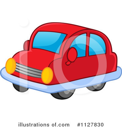 Royalty-Free (RF) Car Clipart Illustration by visekart - Stock Sample #1127830