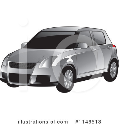 Royalty-Free (RF) Car Clipart Illustration by Lal Perera - Stock Sample #1146513
