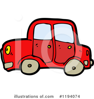 Royalty-Free (RF) Car Clipart Illustration by lineartestpilot - Stock Sample #1194074