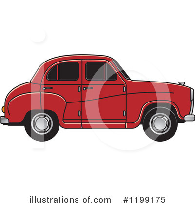 Royalty-Free (RF) Car Clipart Illustration by Lal Perera - Stock Sample #1199175