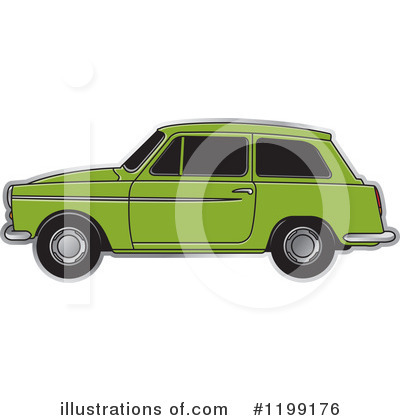 Royalty-Free (RF) Car Clipart Illustration by Lal Perera - Stock Sample #1199176