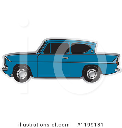 Royalty-Free (RF) Car Clipart Illustration by Lal Perera - Stock Sample #1199181
