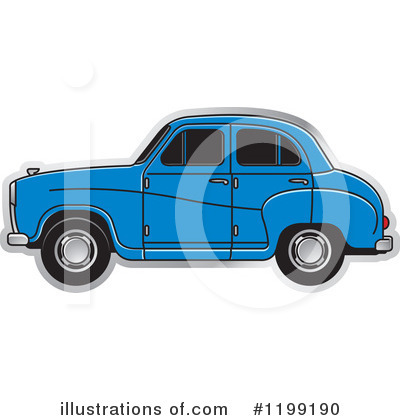 Royalty-Free (RF) Car Clipart Illustration by Lal Perera - Stock Sample #1199190