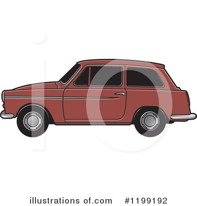 Royalty-Free (RF) Car Clipart Illustration by Lal Perera - Stock Sample #1199192