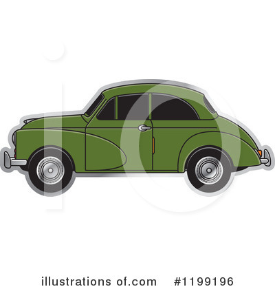 Royalty-Free (RF) Car Clipart Illustration by Lal Perera - Stock Sample #1199196