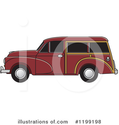 Royalty-Free (RF) Car Clipart Illustration by Lal Perera - Stock Sample #1199198