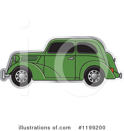Royalty-Free (RF) Car Clipart Illustration by Lal Perera - Stock Sample #1199200