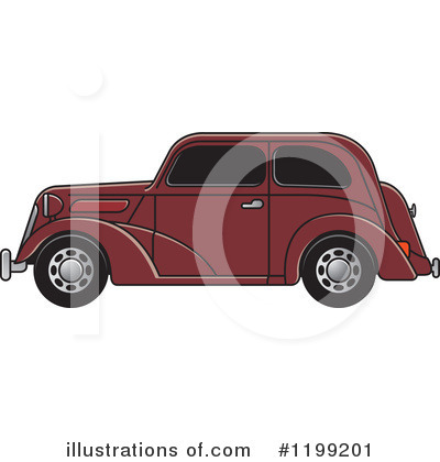 Royalty-Free (RF) Car Clipart Illustration by Lal Perera - Stock Sample #1199201