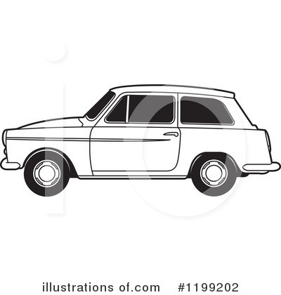 Royalty-Free (RF) Car Clipart Illustration by Lal Perera - Stock Sample #1199202