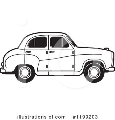 Royalty-Free (RF) Car Clipart Illustration by Lal Perera - Stock Sample #1199203